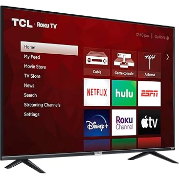 TCL 55型液晶テレビ : 2019年製　Fire TV Stick付き Amazon | TCL テレビ 55型 55インチ スマートテレビ Google TV W
